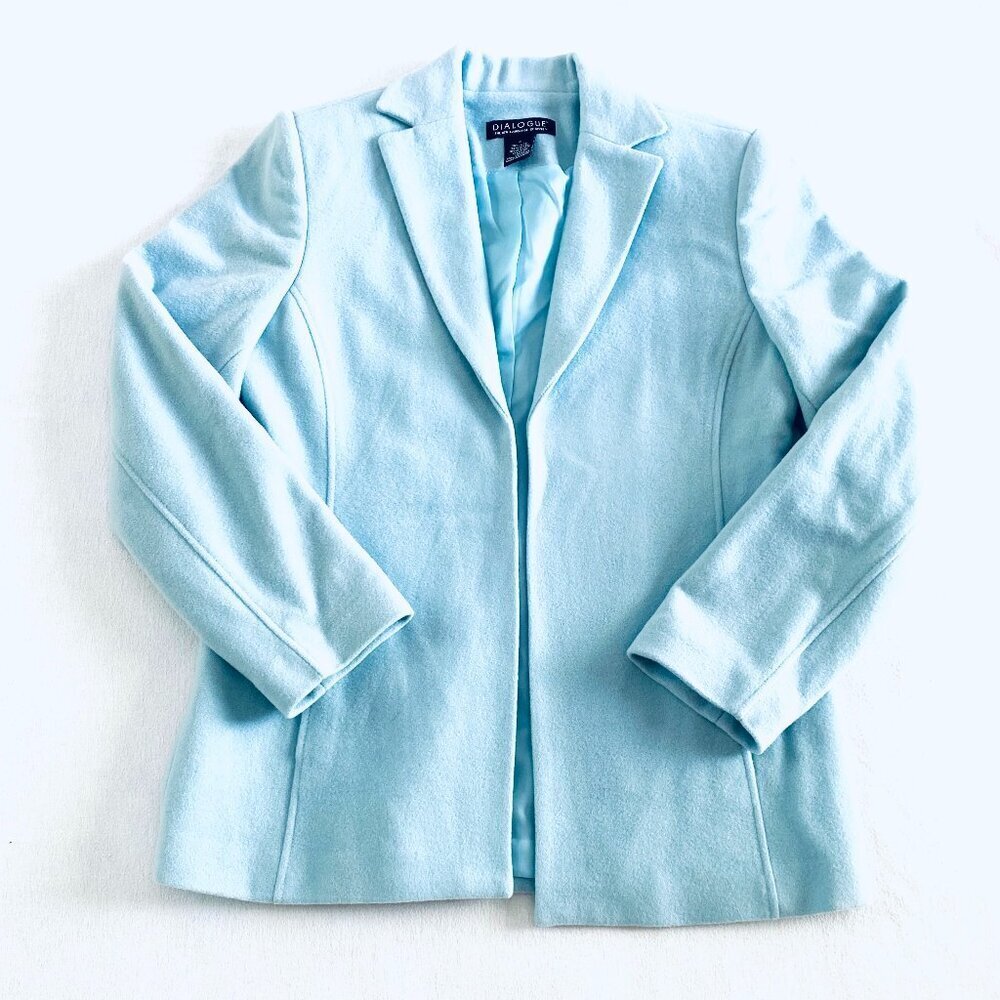 Dialogue cashmere blue blazer 4 luxury